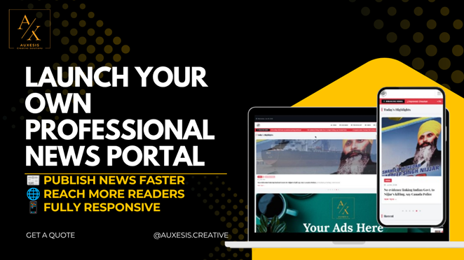 News Portal CMS thumbnail