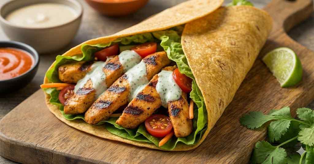Grilled Chicken Wrap