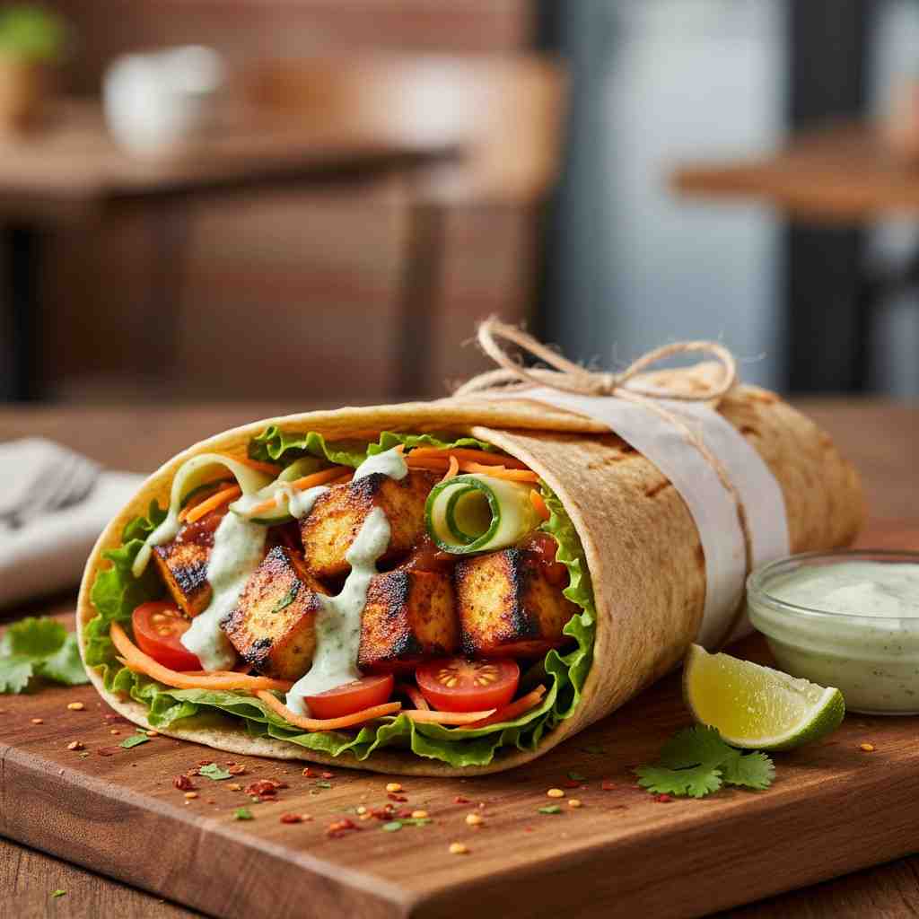 Mushroom burrito