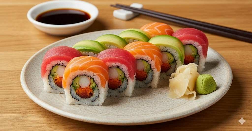 Rainbow Sushi