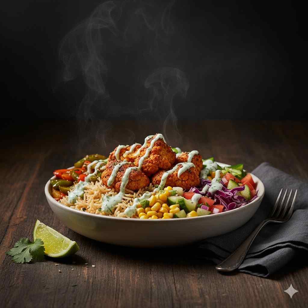 Tandoori Veg Burrito Bowl