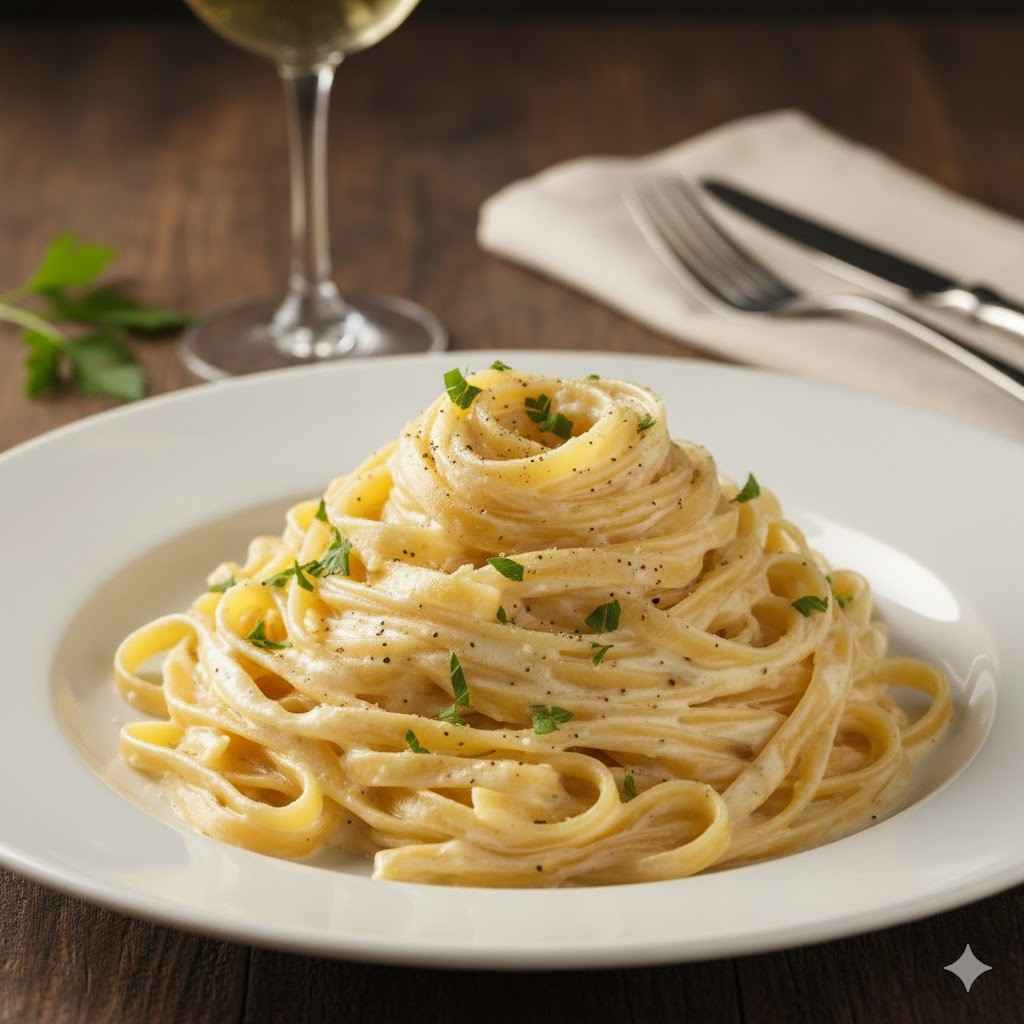 Alfredo Fettuccine Pasta