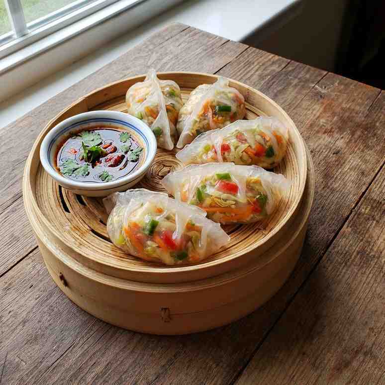 Vegetable Crystal Dumplings